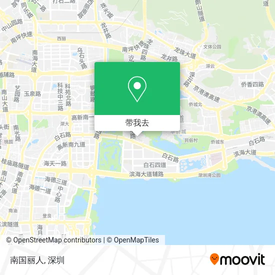 南国丽人地图