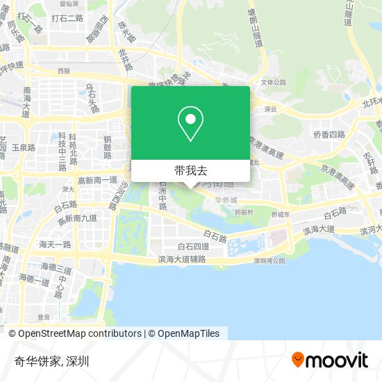 奇华饼家地图