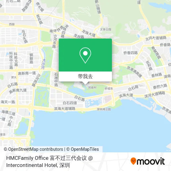 HMCFamily Office 富不过三代会议 @ Intercontinental Hotel地图