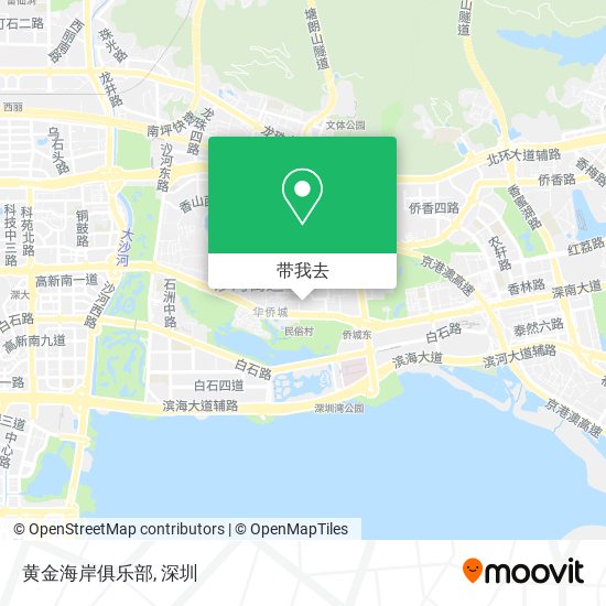 黄金海岸俱乐部地图