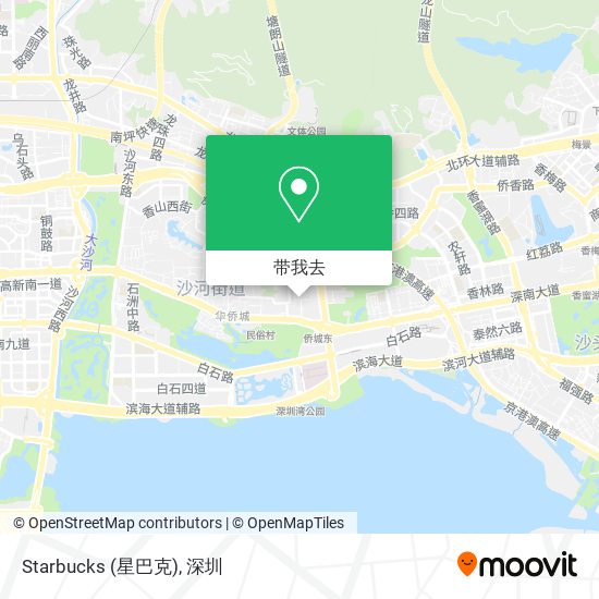 Starbucks (星巴克)地图