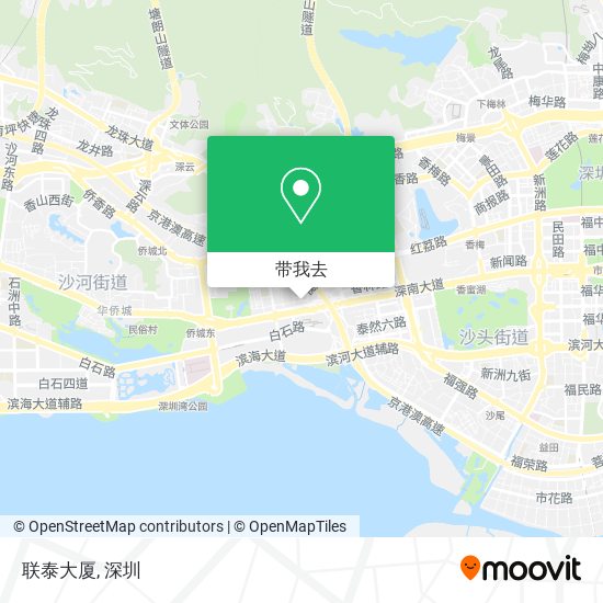 联泰大厦地图