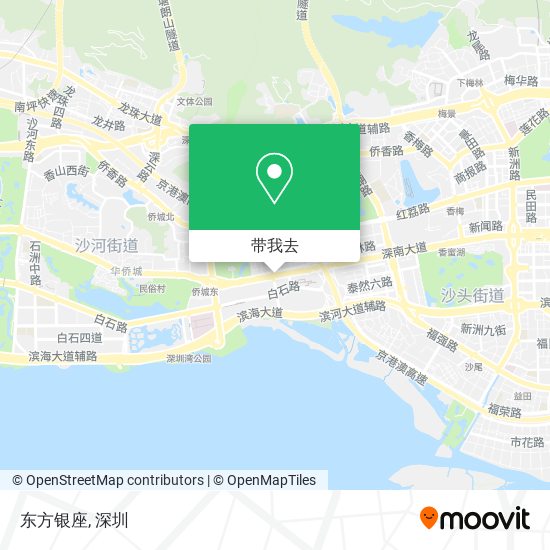 东方银座地图