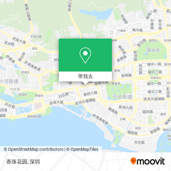 香珠花园地图