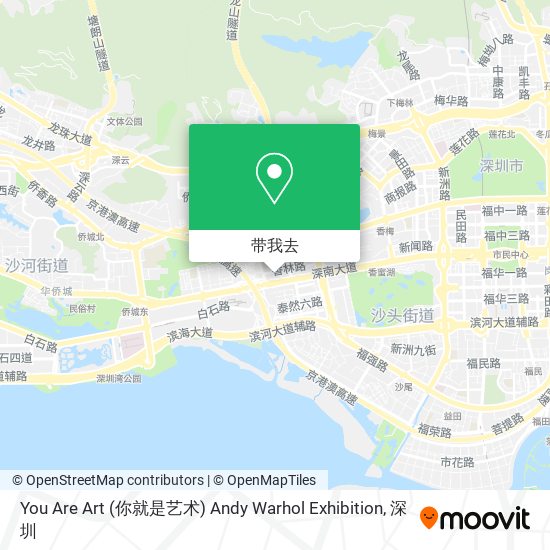 You Are Art (你就是艺术) Andy Warhol Exhibition地图