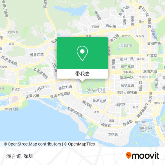 混吾道地图