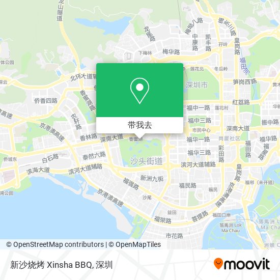 新沙烧烤 Xinsha BBQ地图