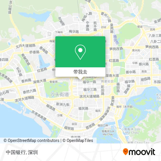 中国银行地图