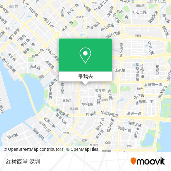 红树西岸地图