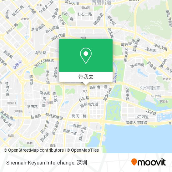 Shennan-Keyuan Interchange地图