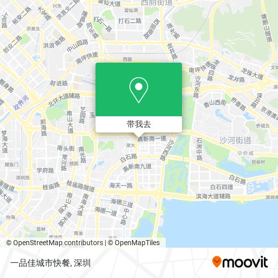 一品佳城市快餐地图