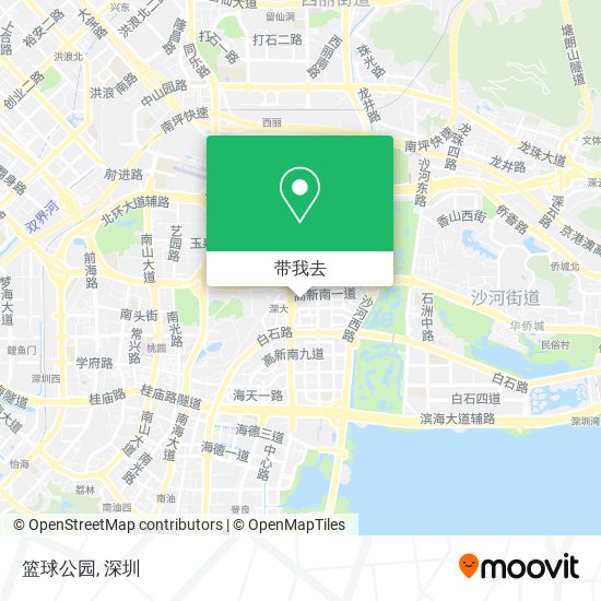 篮球公园地图