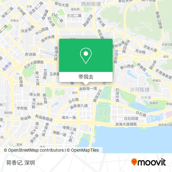 荷香记地图