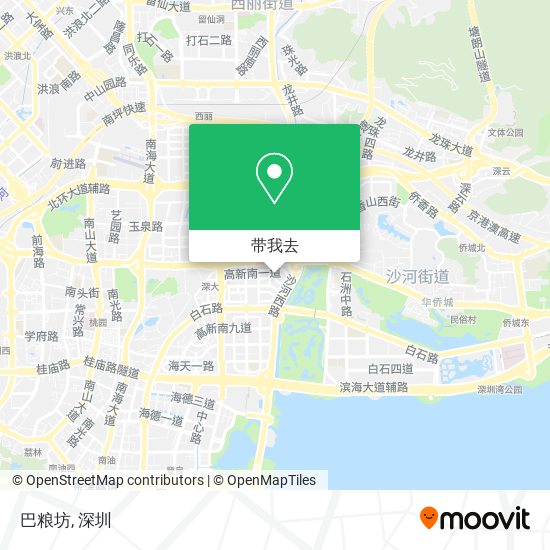 巴粮坊地图