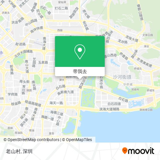老山村地图