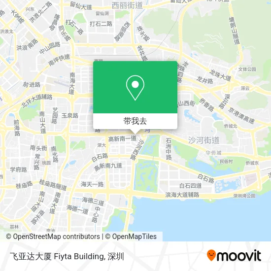 飞亚达大厦 Fiyta Building地图