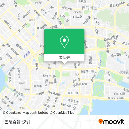 巴陵会馆地图