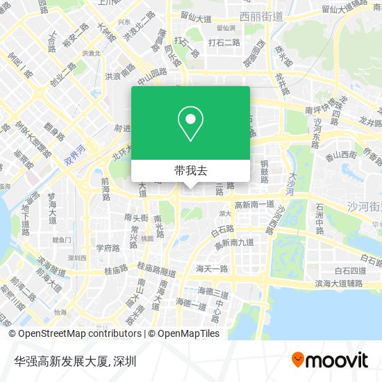 华强高新发展大厦地图