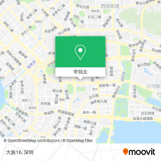 大族16地图