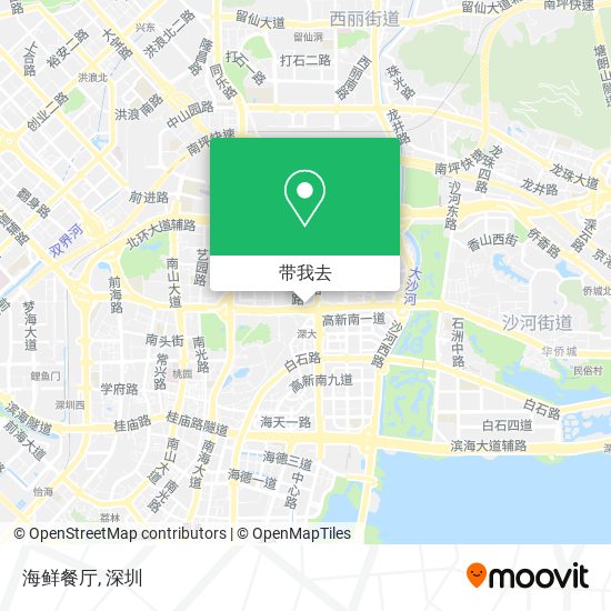 海鲜餐厅地图