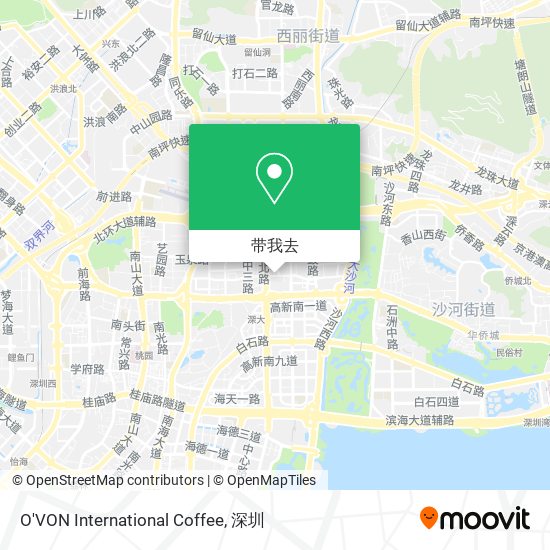 O'VON International Coffee地图