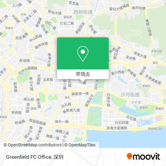 Greenfield FC Office地图