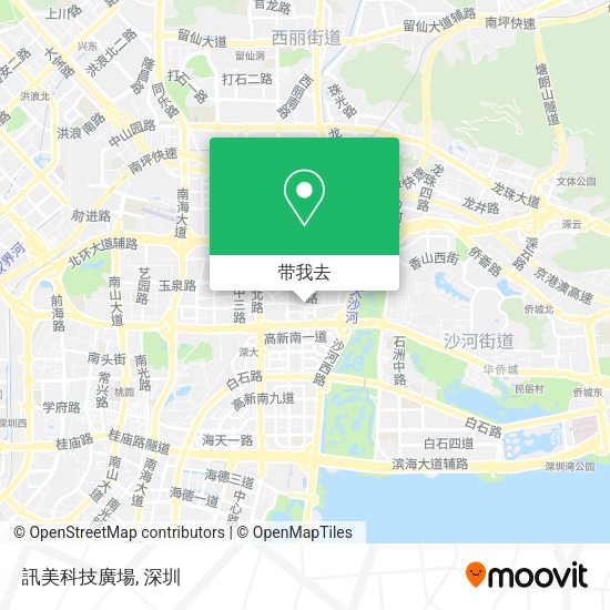 訊美科技廣場地图