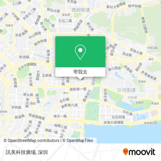 訊美科技廣場地图