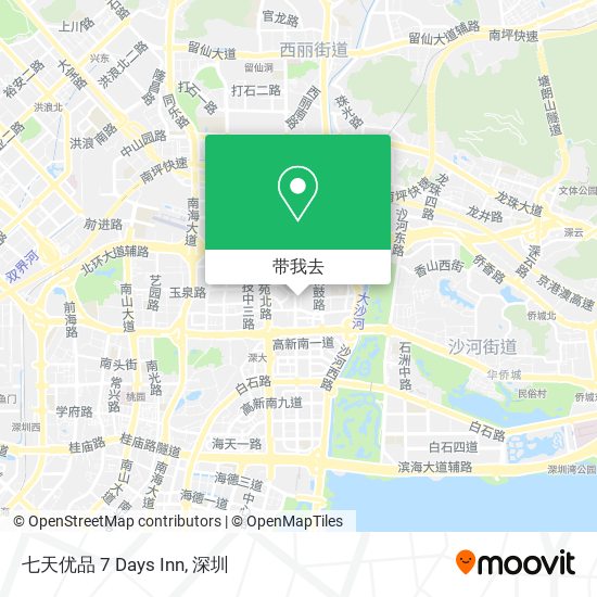 七天优品 7 Days Inn地图