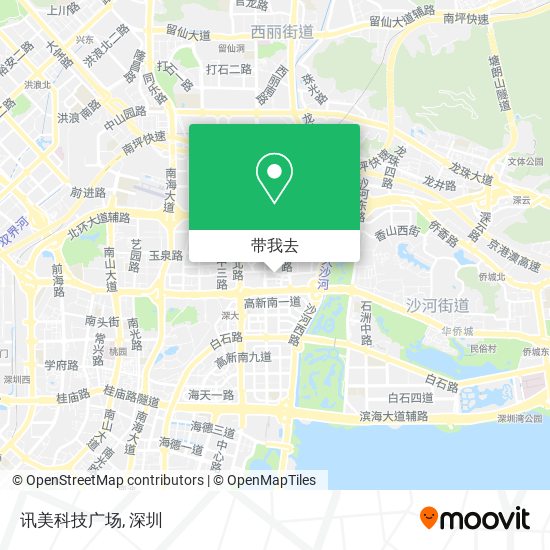 讯美科技广场地图