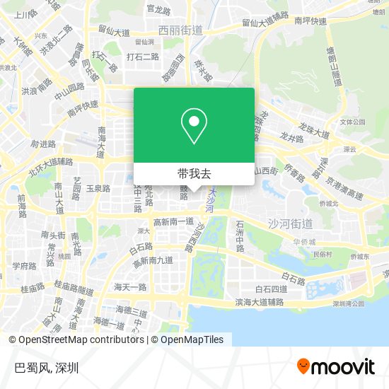 巴蜀风地图