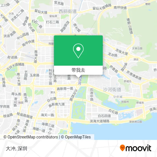 大冲地图