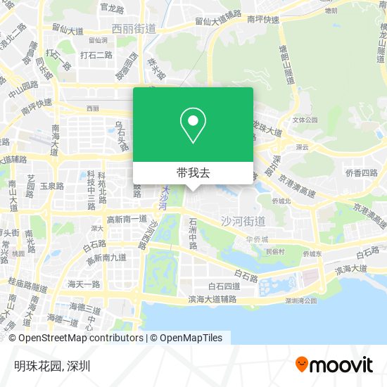 明珠花园地图
