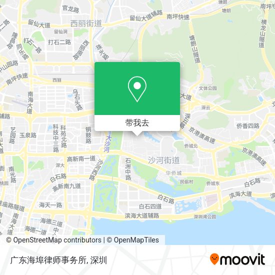 广东海埠律师事务所地图