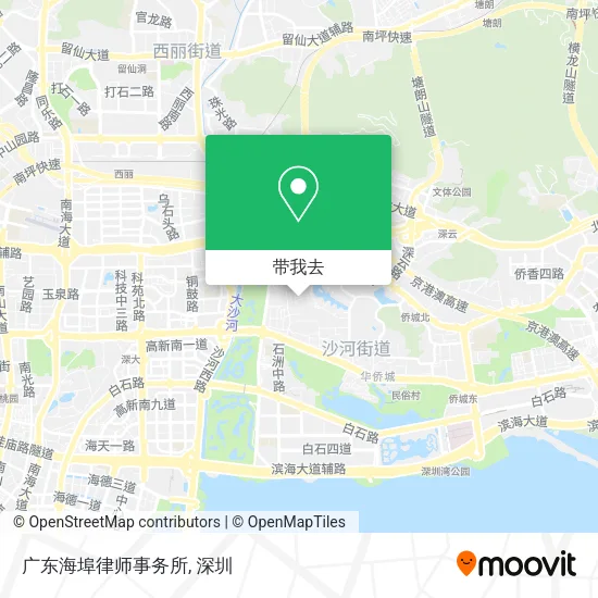 广东海埠律师事务所地图