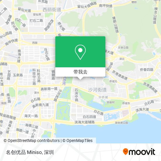 名创优品 Miniso地图