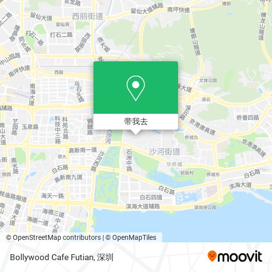 Bollywood Cafe Futian地图