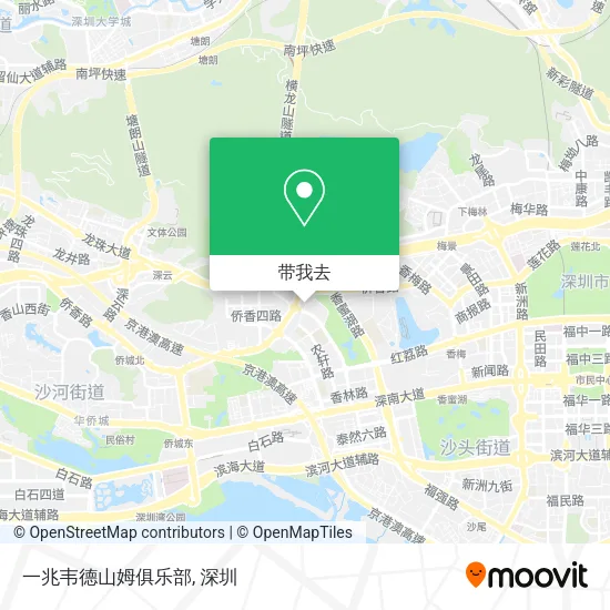 一兆韦德山姆俱乐部地图