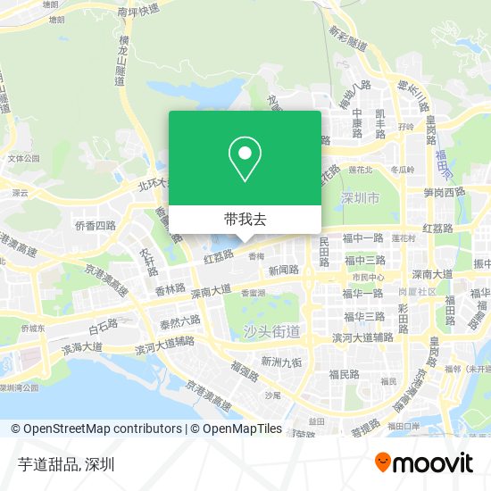 芋道甜品地图