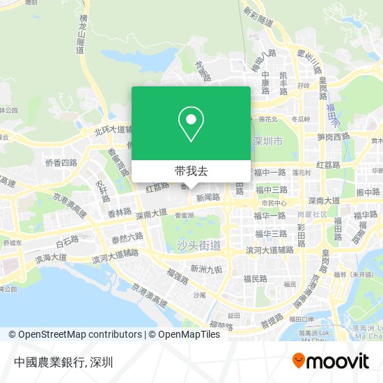 中國農業銀行地图