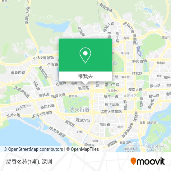 缇香名苑(1期)地图