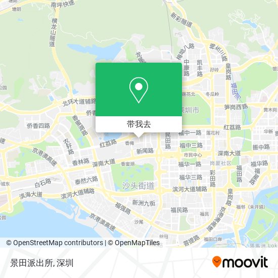 景田派出所地图