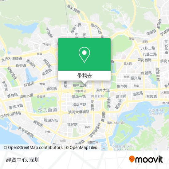 經貿中心地图