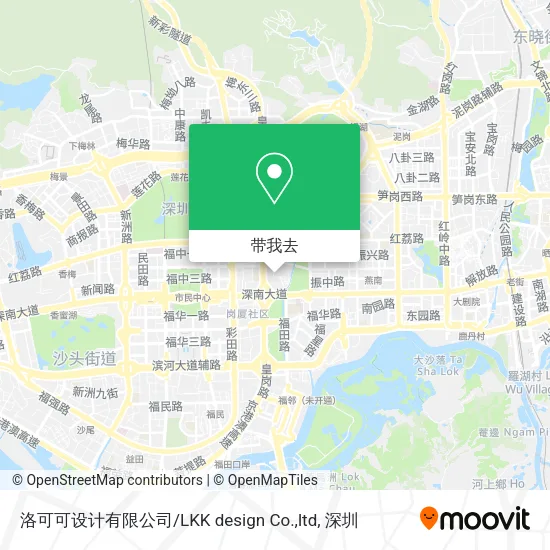 洛可可设计有限公司/LKK design Co.,ltd地图