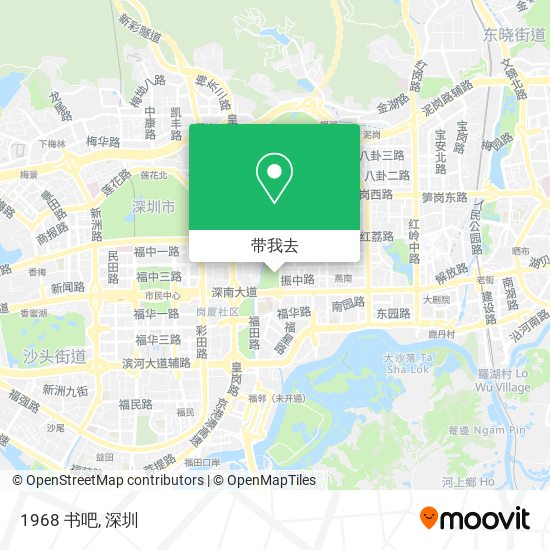 1968 书吧地图