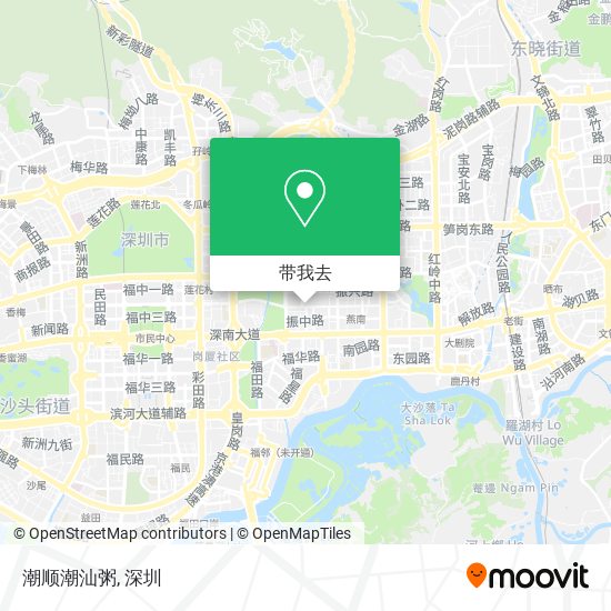 潮顺潮汕粥地图