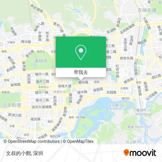 文叔的小館地图