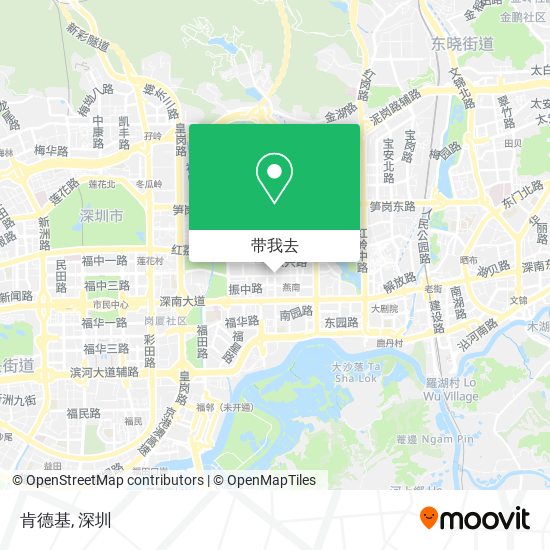 肯德基地图