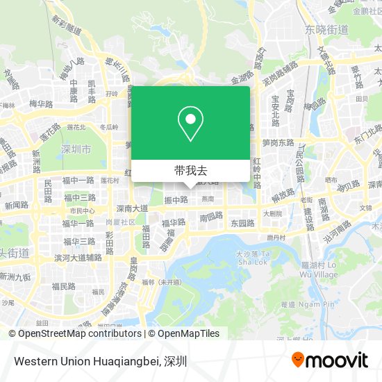 Western Union Huaqiangbei地图