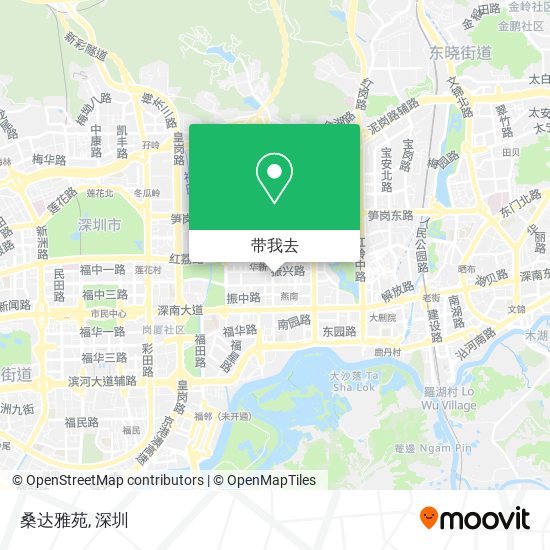 桑达雅苑地图
